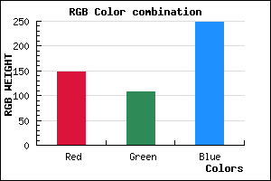 rgb background color #946CF8 mixer