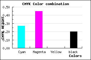 #9470CC color CMYK mixer