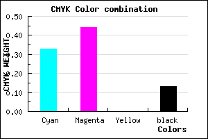 #947CDE color CMYK mixer