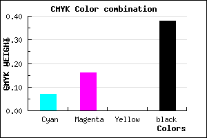 #94859F color CMYK mixer