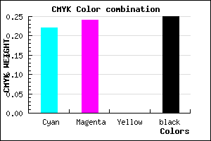 #9490BE color CMYK mixer