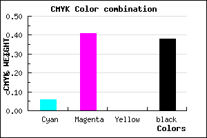 #945D9D color CMYK mixer