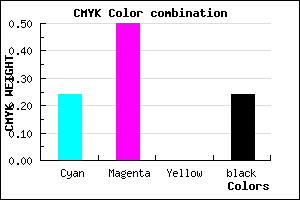#9461C3 color CMYK mixer