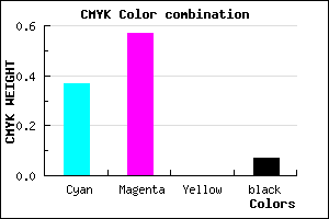 #9565ED color CMYK mixer