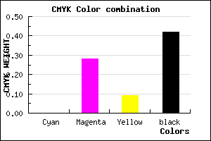 #956B88 color CMYK mixer
