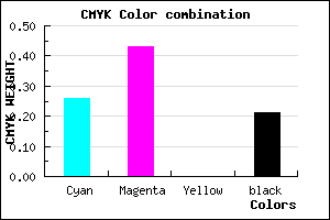 #9573C9 color CMYK mixer