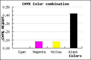 #958989 color CMYK mixer
