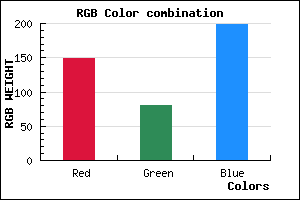rgb background color #9550C7 mixer