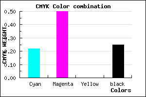 #955FBF color CMYK mixer