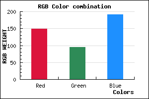 rgb background color #955FBF mixer