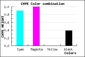 #0F009B color CMYK mixer