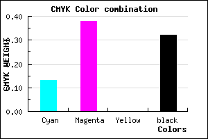 #966BAD color CMYK mixer