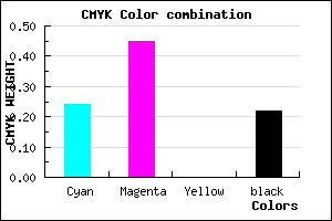 #966CC6 color CMYK mixer