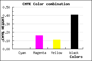 #967E86 color CMYK mixer