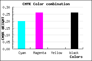 #968CBC color CMYK mixer