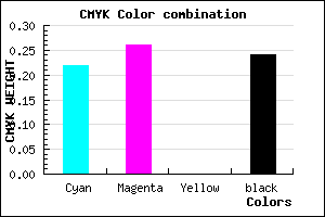 #968FC1 color CMYK mixer