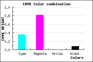 #962BEB color CMYK mixer