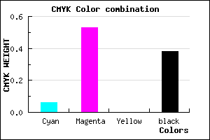 #964B9F color CMYK mixer