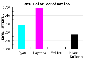 #976BD3 color CMYK mixer