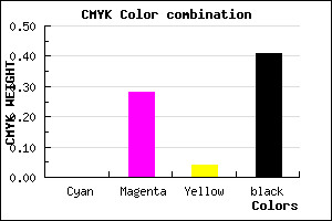 #976C91 color CMYK mixer