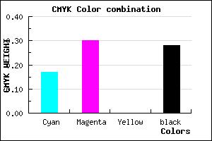#9781B7 color CMYK mixer