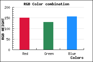 rgb background color #97829C mixer