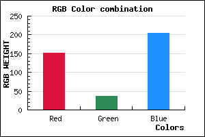 rgb background color #9724CC mixer