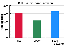 rgb background color #986AA4 mixer