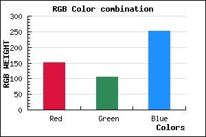 rgb background color #986AFC mixer