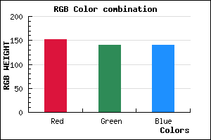 rgb background color #988C8C mixer