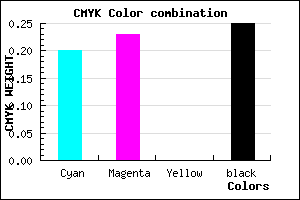 #9892BE color CMYK mixer