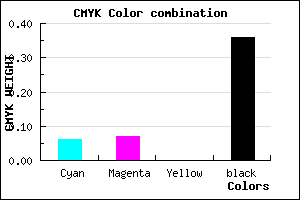 #9896A2 color CMYK mixer