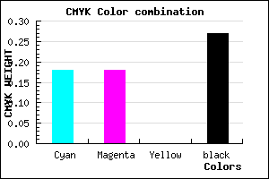 #9897B9 color CMYK mixer