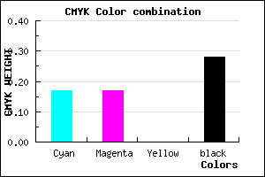 #9898B8 color CMYK mixer