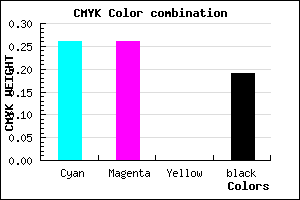 #9898CE color CMYK mixer