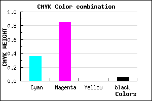 #9825EF color CMYK mixer