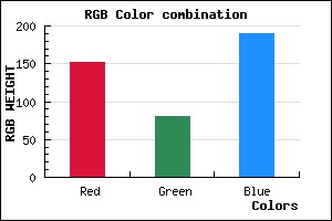 rgb background color #9850BE mixer