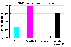 #996CB0 color CMYK mixer