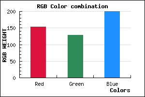 rgb background color #9980C8 mixer