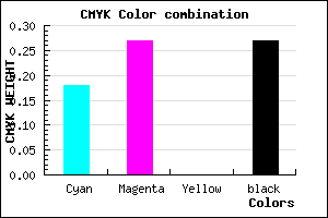 #9989BB color CMYK mixer