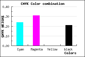 #998CCA color CMYK mixer