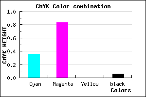#9929EF color CMYK mixer
