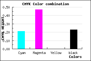 #9A68C4 color CMYK mixer