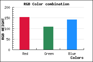 rgb background color #9A6C8E mixer