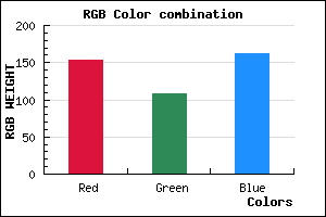 rgb background color #9A6CA2 mixer