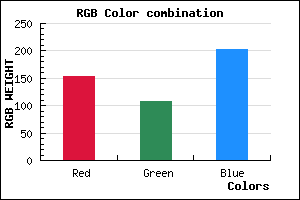 rgb background color #9A6CCB mixer