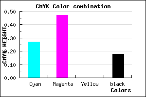 #9A70D2 color CMYK mixer