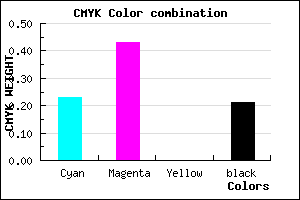 #9A73C9 color CMYK mixer