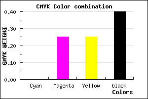 #9A7474 color CMYK mixer