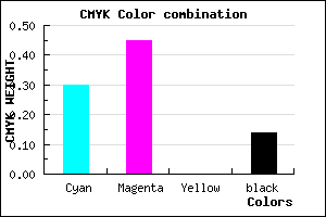 #9A7ADC color CMYK mixer